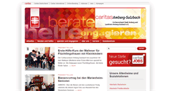 Desktop Screenshot of caritas-amberg.de